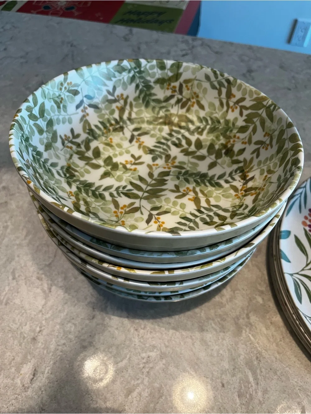 Outdoor Serving Bowls - Home Dining Set of 8 heavy duty acrylic